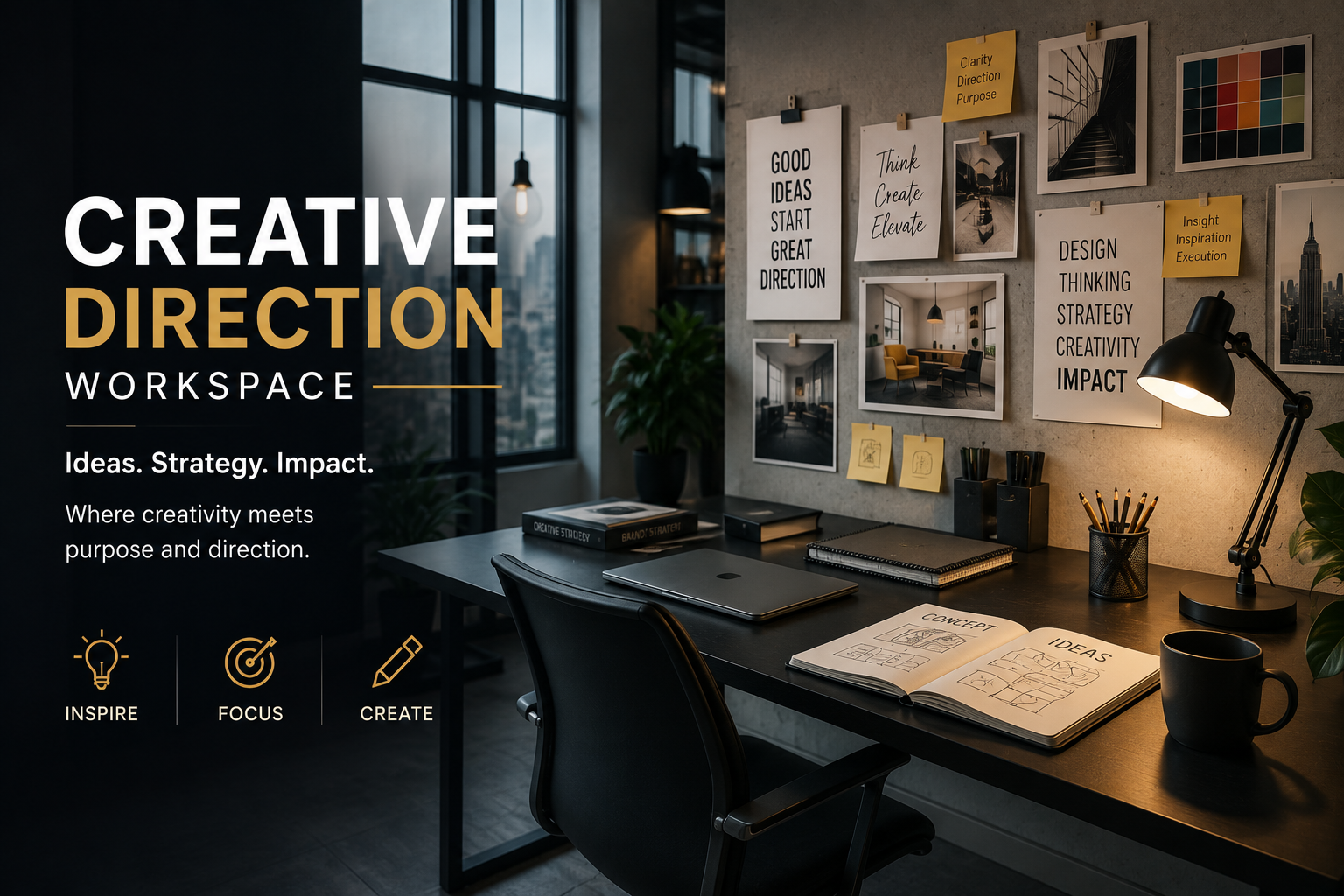 Creative direction workspace
